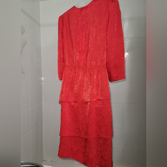 Leslie Fay Vintage Dress Size 10 - Picture 9 of 12